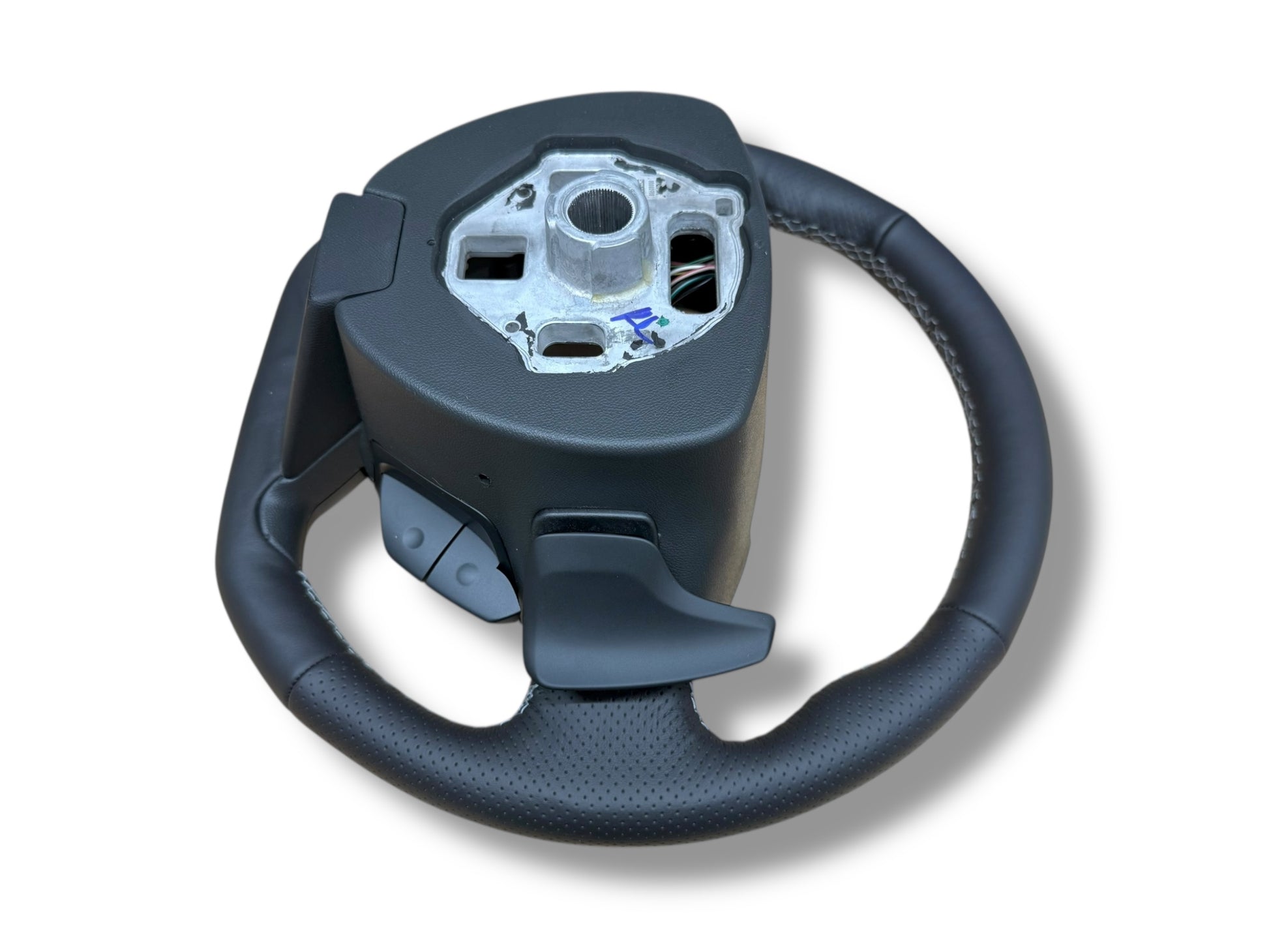 16-23 GM Camaro Black Leather Steering Wheel Paddle Shift New OEM 87865410