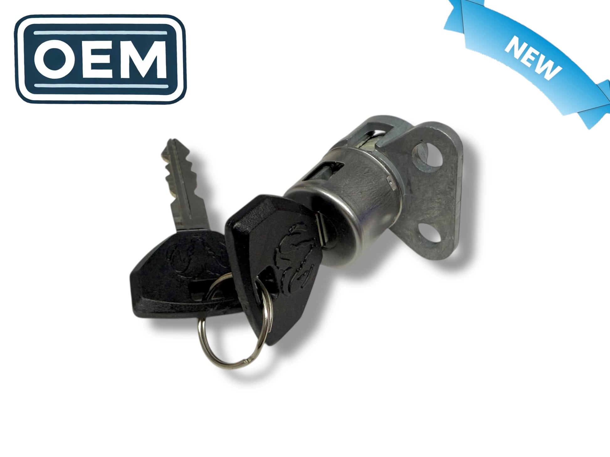 11-24 Ram 1500 Tailgate Lock Cylinder 2 Keys New OEM 68211624AA