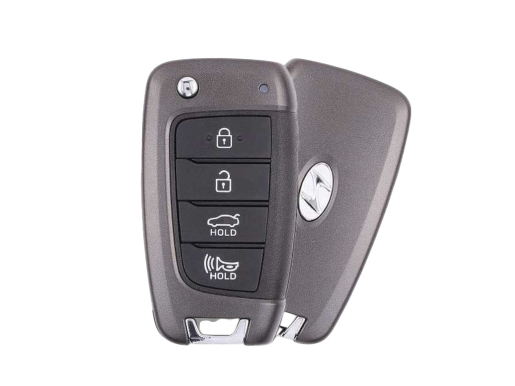 21-22 Hyundai Elantra Flip Key 4-Button PN: 95430-AA000 / NYOMBEC4TX2004 (OEM)
