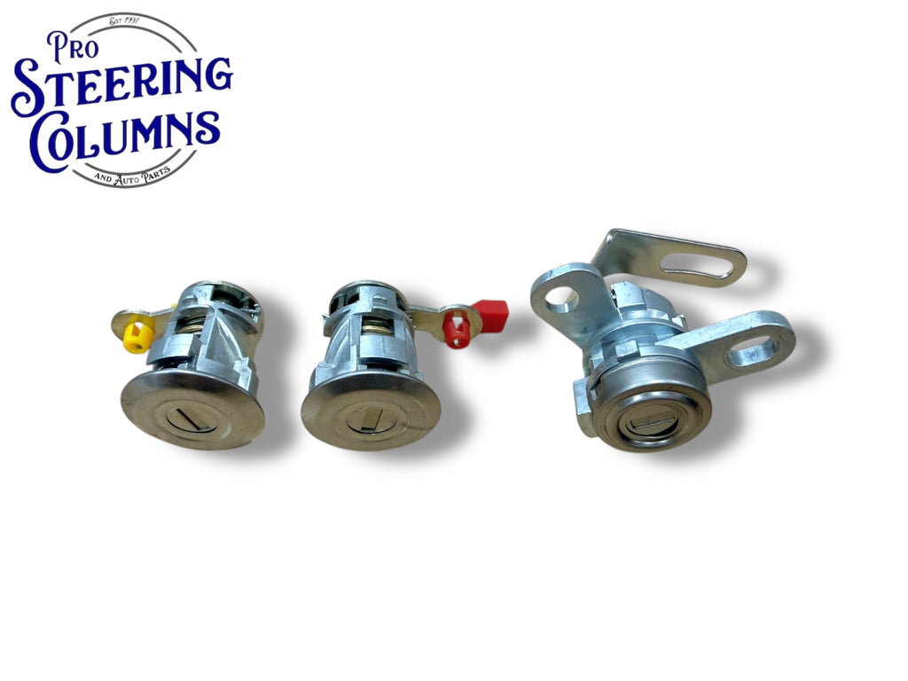 99-04 Nissan Frontier Ignition Door & Tailgate Lock Cylinder Set (Keyed Alike)