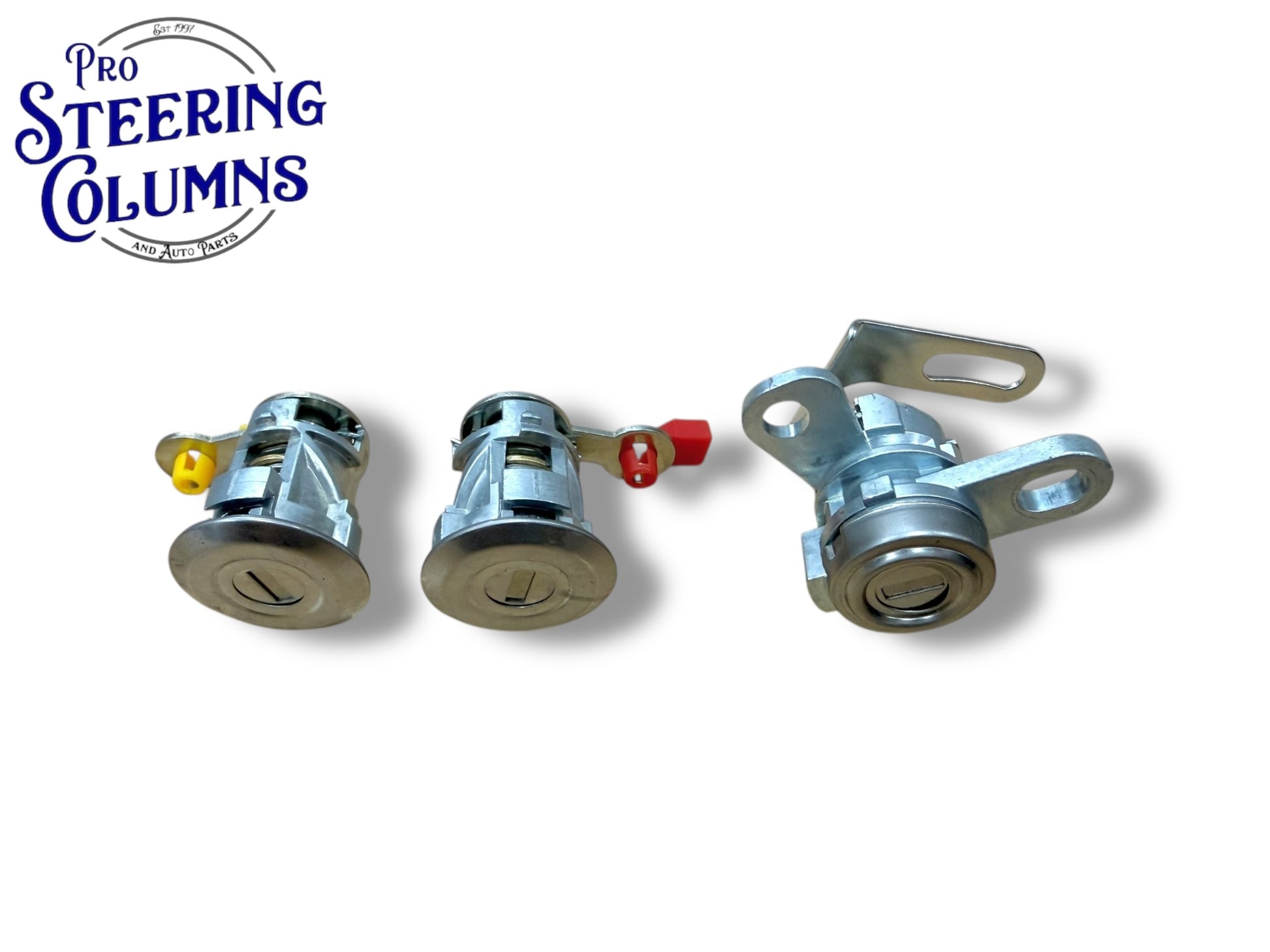 99-04 Nissan Frontier Ignition Door & Tailgate Lock Cylinder Set (Keyed Alike)