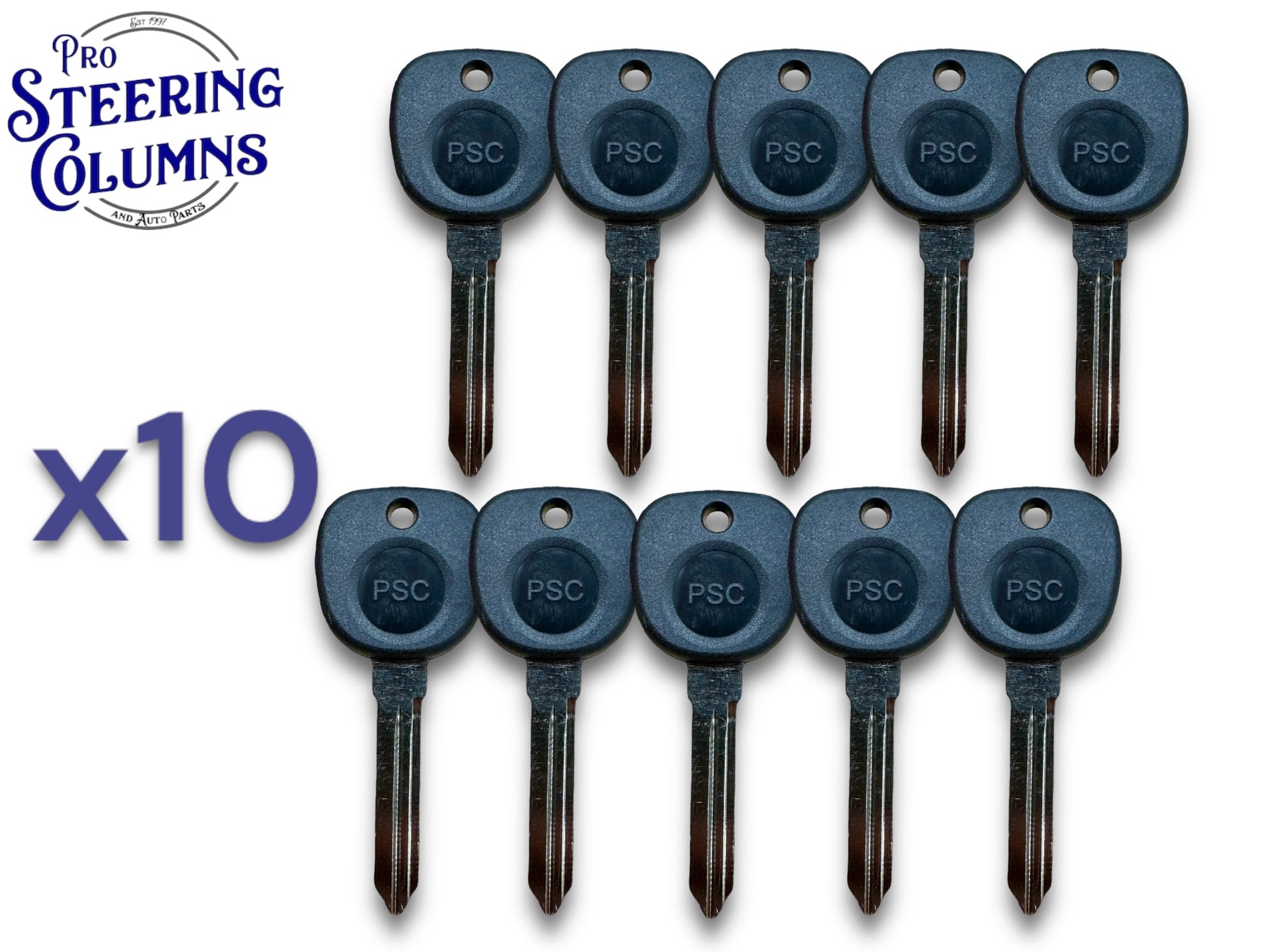 B96-P GM Saturn Key Blank Plastic Head P110 598007 (10 Pack)