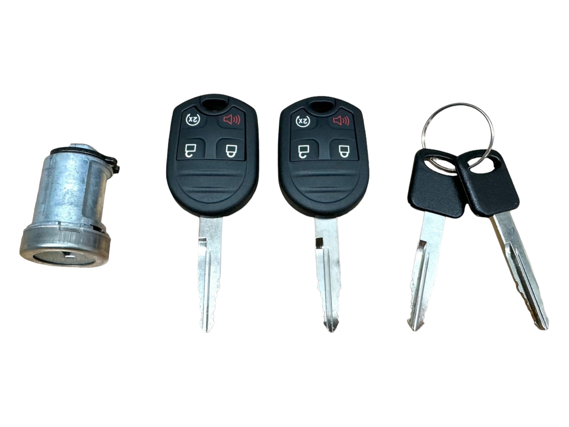 2011 & Up F-150 F-250 Expedition Navigator Ignition Lock Cylinder Switch With 2 Remote Keys New AU5Z-11582-B
