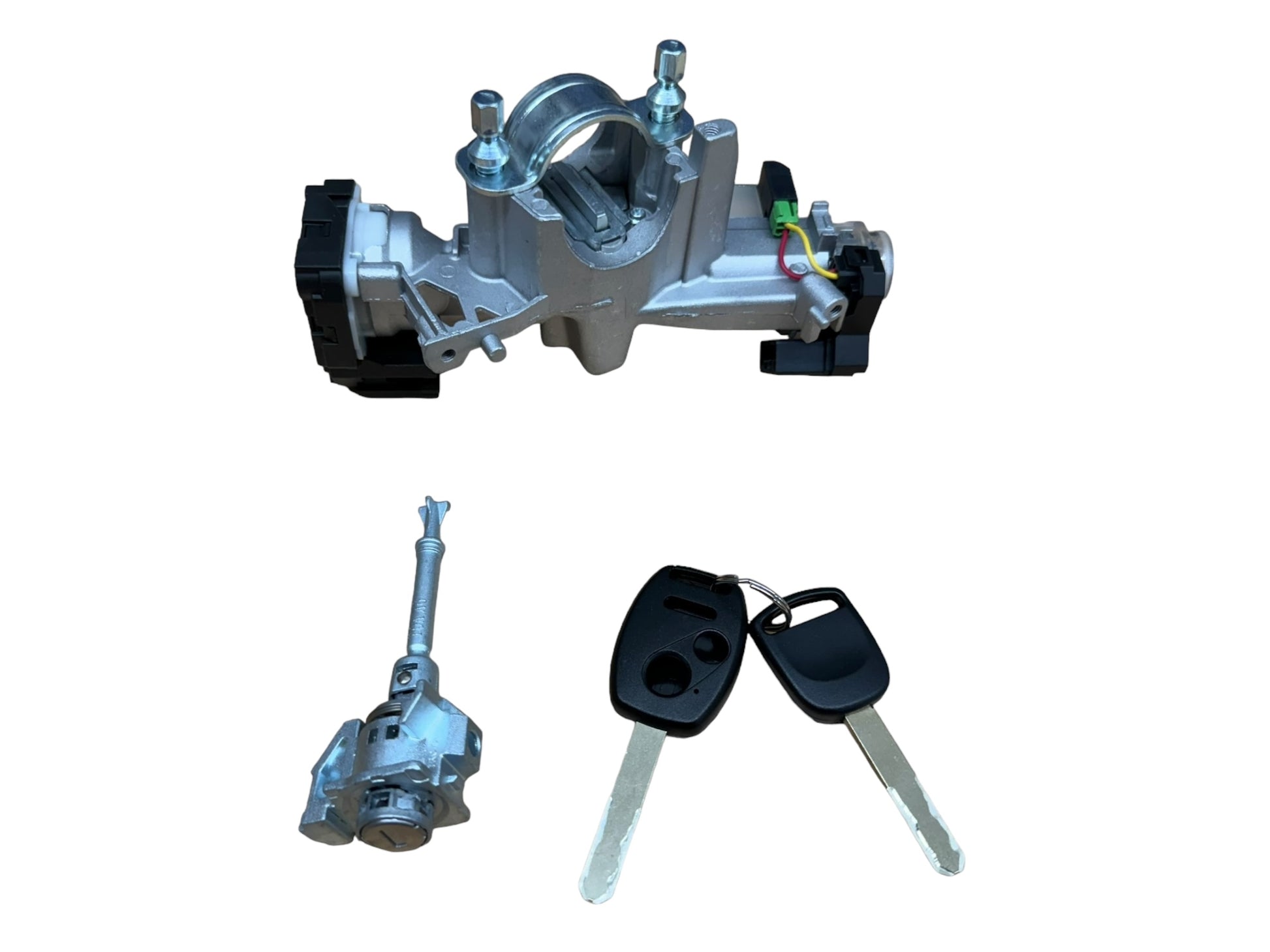 2012-2013 Honda CRV Ignition & Door Lock Cylinder Set With Key Shells New