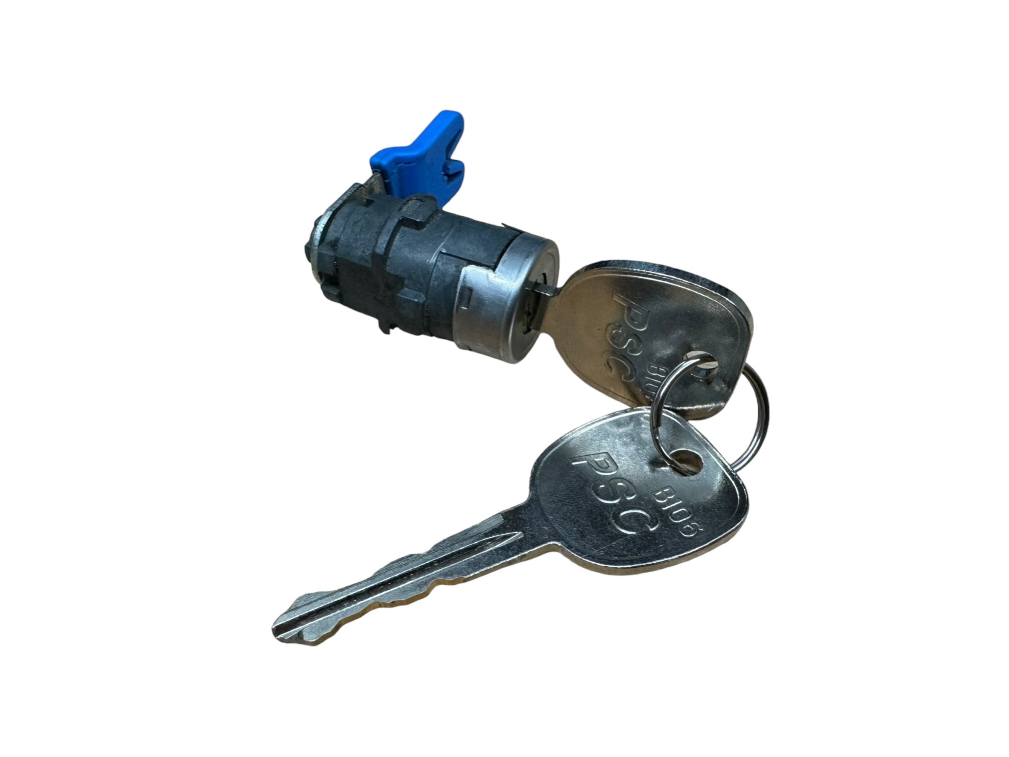 2003-2007 Saturn Ion Door Lock Cylinder 2 Keys Used OEM 22689911