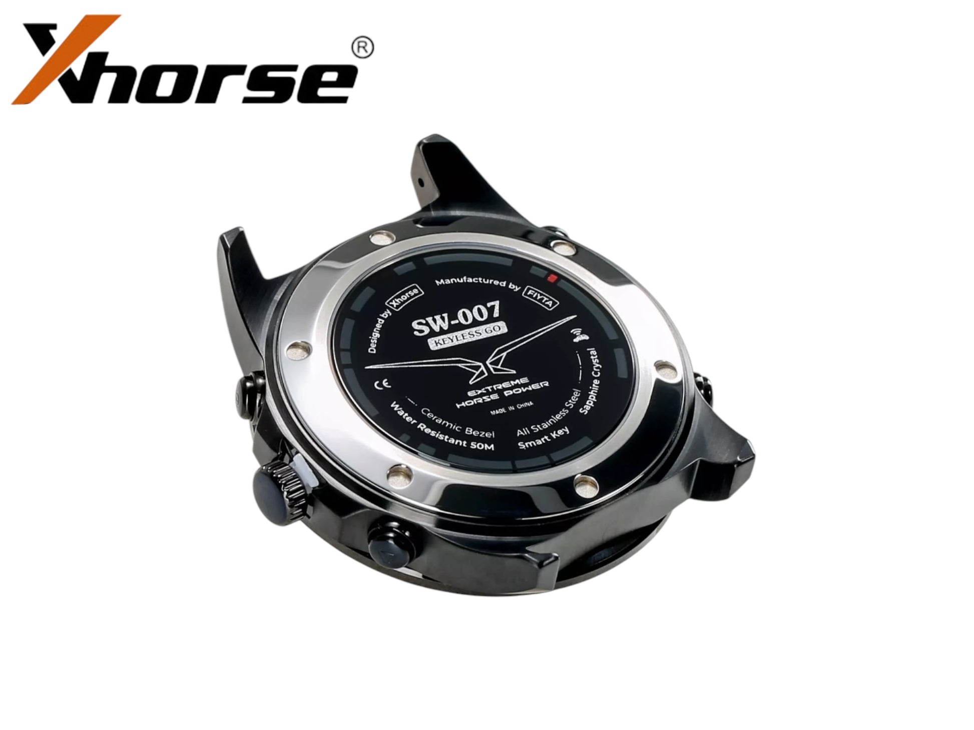 Xhorse SW-007 Navy Blue Universal Smart Key 3-Button Remote Watch