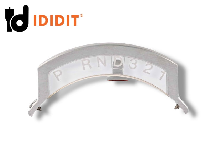Ididit - Indicator with Aluminum Housing 4 Speed Brushed 2600250030