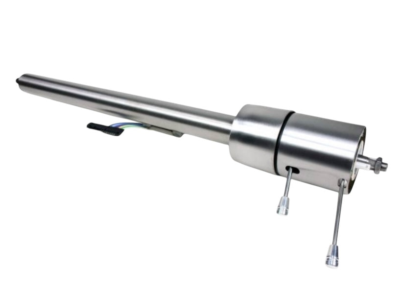 Ididit - 67-68 Impala Tilt Floor Shift Steering Column Retrofit - Chrome - 1120780020