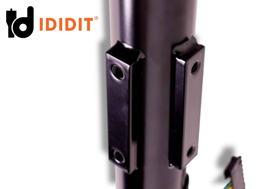 Ididit - 67-68 A-Body Camaro Firebird Chevelle Tilt Floor Shift Steering Column Black - 1120680051