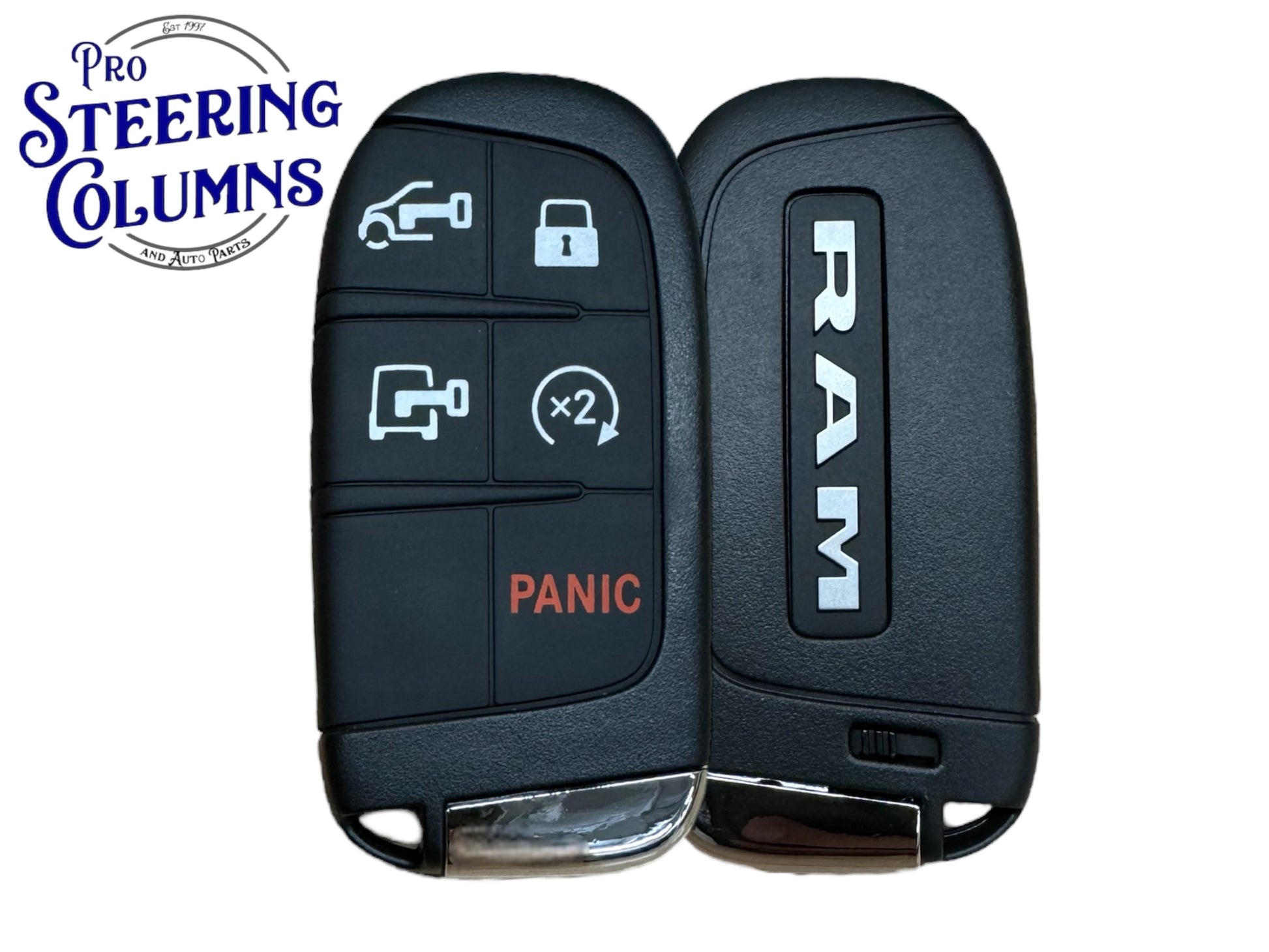 22-24 Ram ProMaster Smart Key Proximity Remote Fob 5 Button New OEM 7FF25LXHAB, M3N-40821302