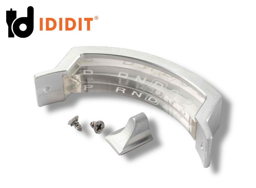 Ididit - Indicator with Aluminum Housing 4 Speed Brushed 2600250030