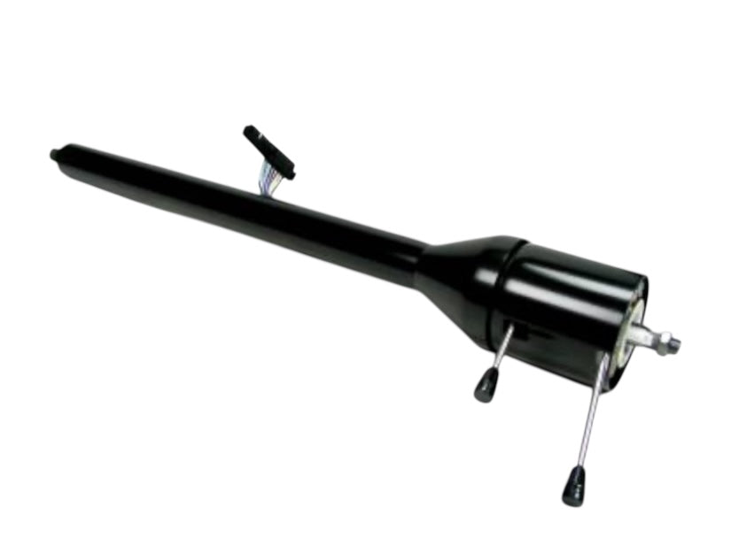 Ididit - 65-69 Mustang Tilt Floor Shift Steering Column Black Retrofit - 1120690051
