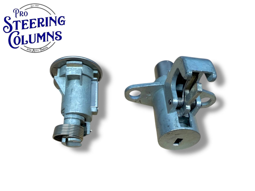 69-73 Ford Mustang Cougar Glovebox & Trunk Lock Cylinder Set New (Keyed Alike)
