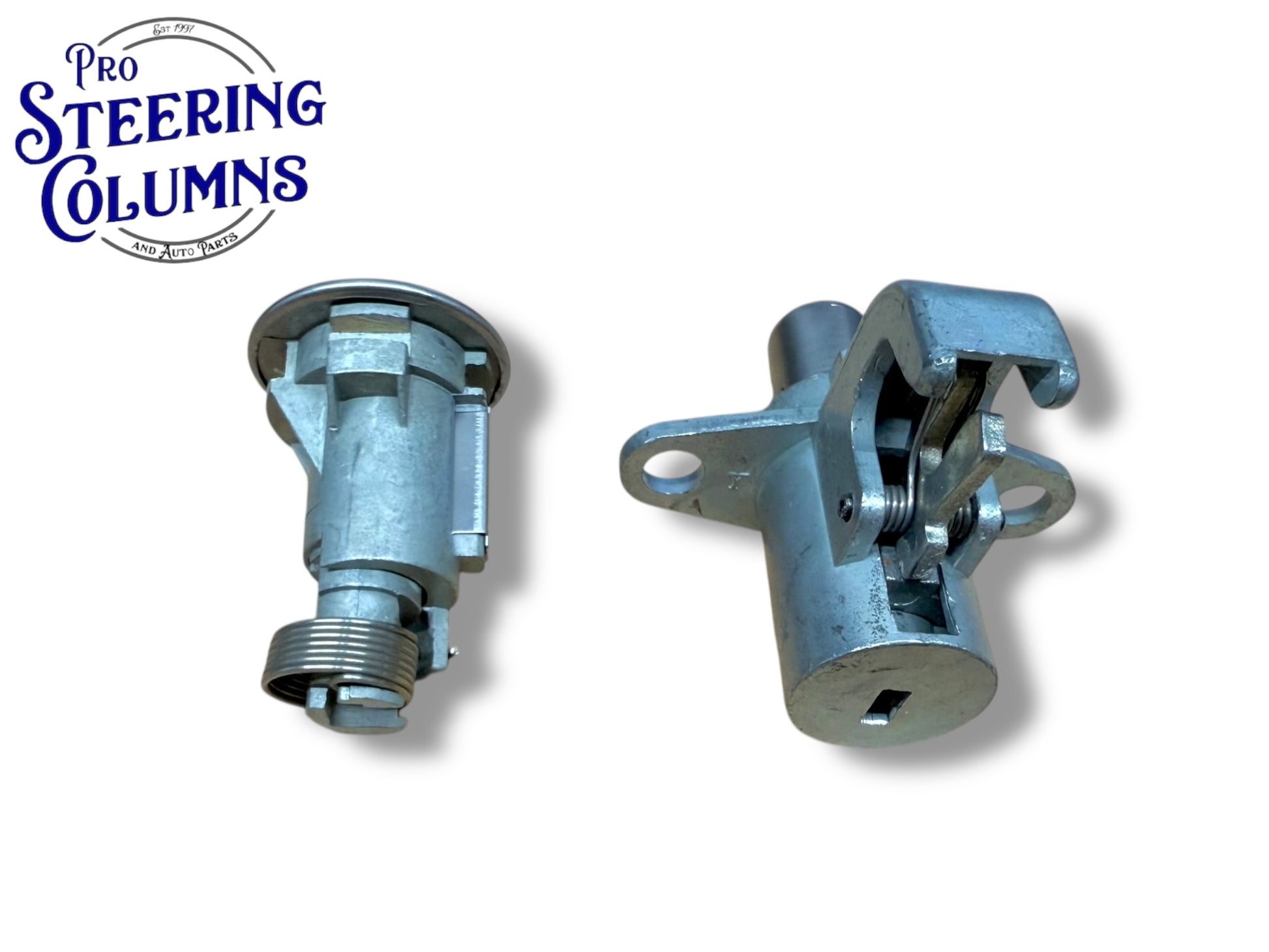 69-73 Ford Mustang Cougar Glovebox & Trunk Lock Cylinder Set New (Keyed Alike)