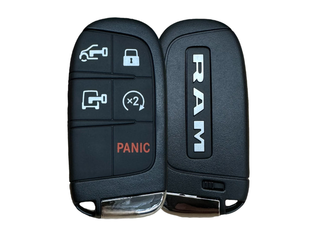 22-24 Ram ProMaster Smart Key Proximity Remote Fob 5 Button New OEM 7FF25LXHAB, M3N-40821302