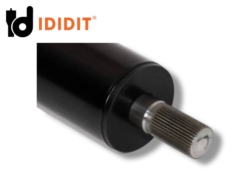 Ididit - 65-69 Mustang Tilt Floor Shift Steering Column Black Retrofit - 1120690051