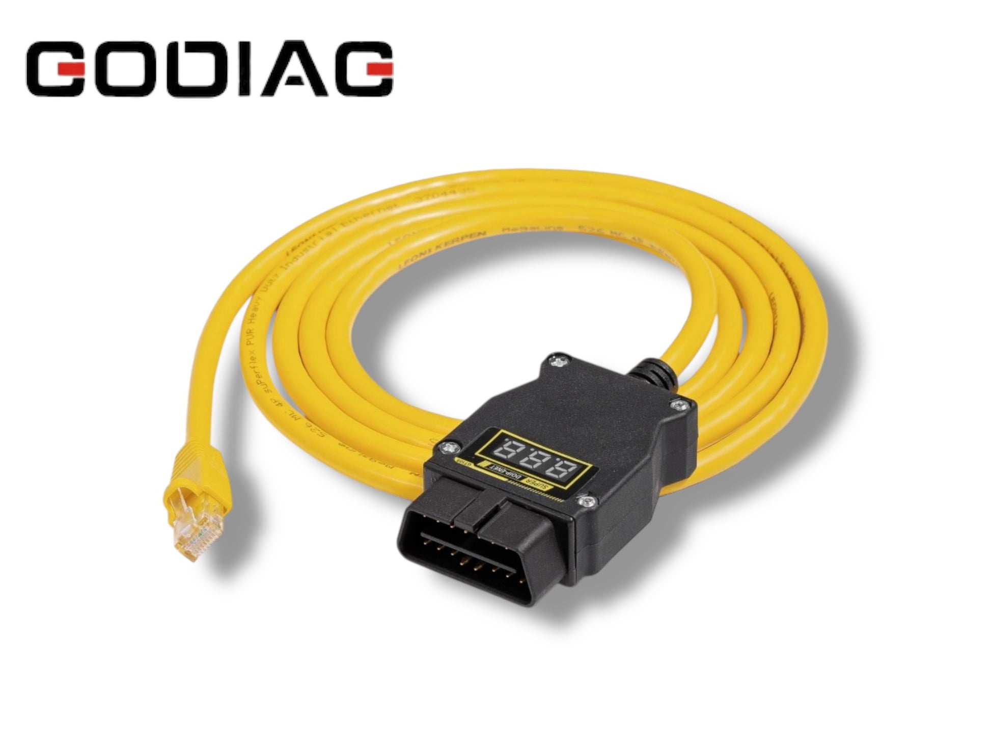 Godiag - GT109 -  DOIP ENET with Voltage Display for DOIP Diagnosis Programming Coding for Audi BMW Benz VW