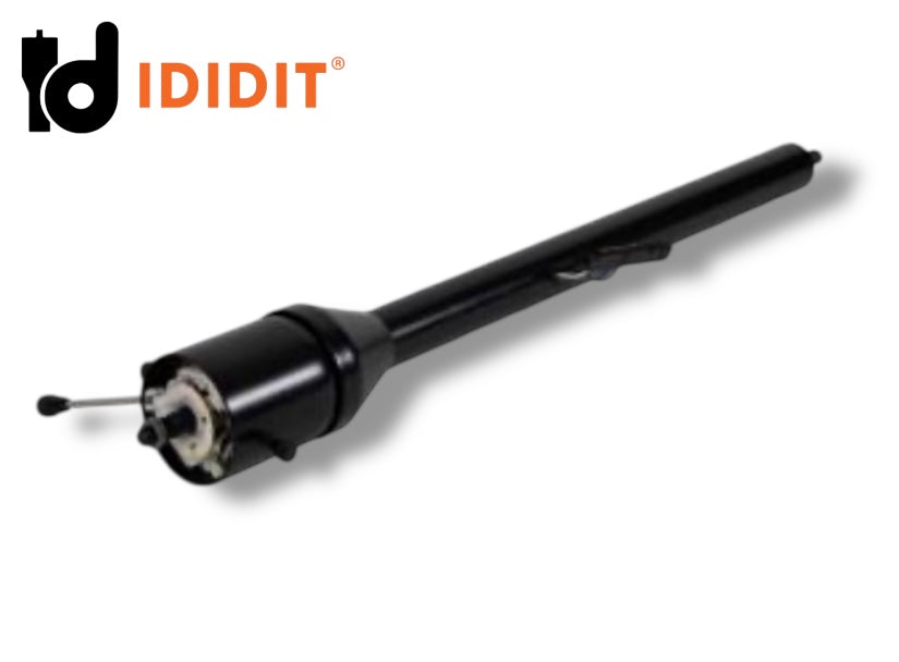 Ididit - 65-69 Mustang Tilt Floor Shift Steering Column Black Retrofit - 1120690051
