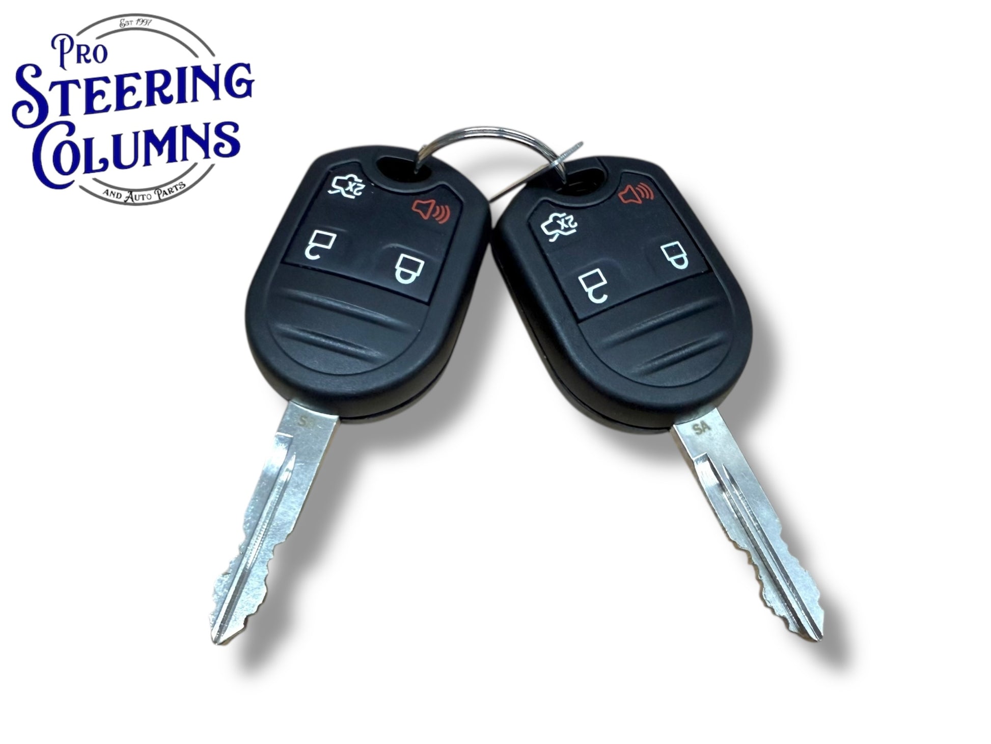 07-19 Ford Explorer Escape Focus Taurus Ignition & Door Lock Cylinder Set With 2 Remotes New