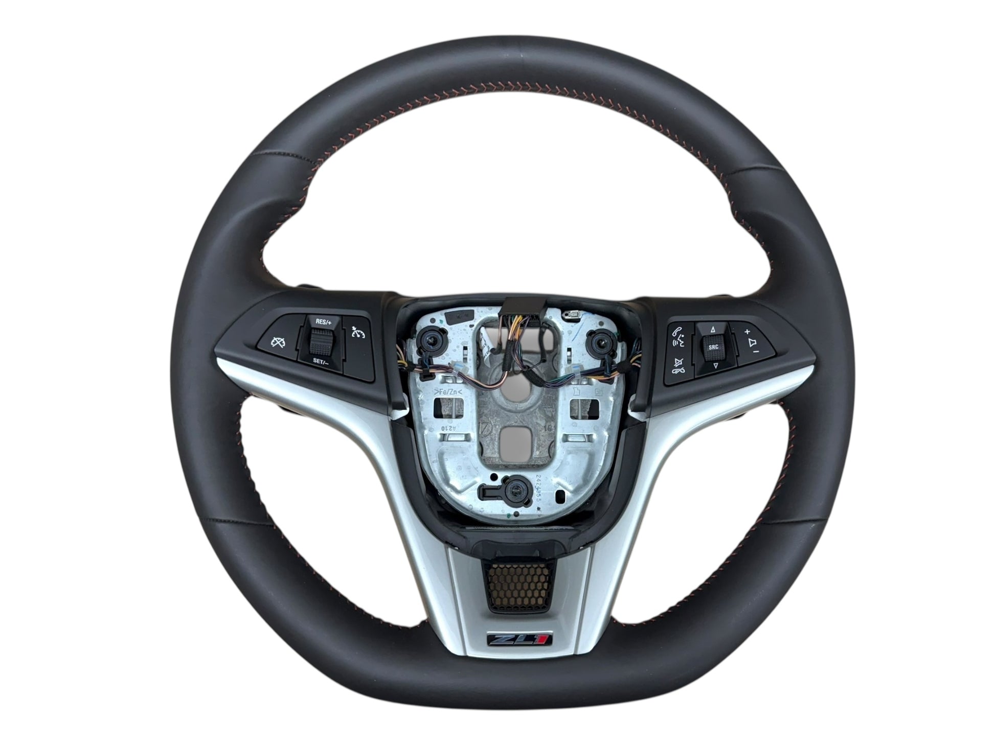 12-15 Chevrolet Camaro Black Leather Steering Wheel Paddle Shift New OEM 22896552