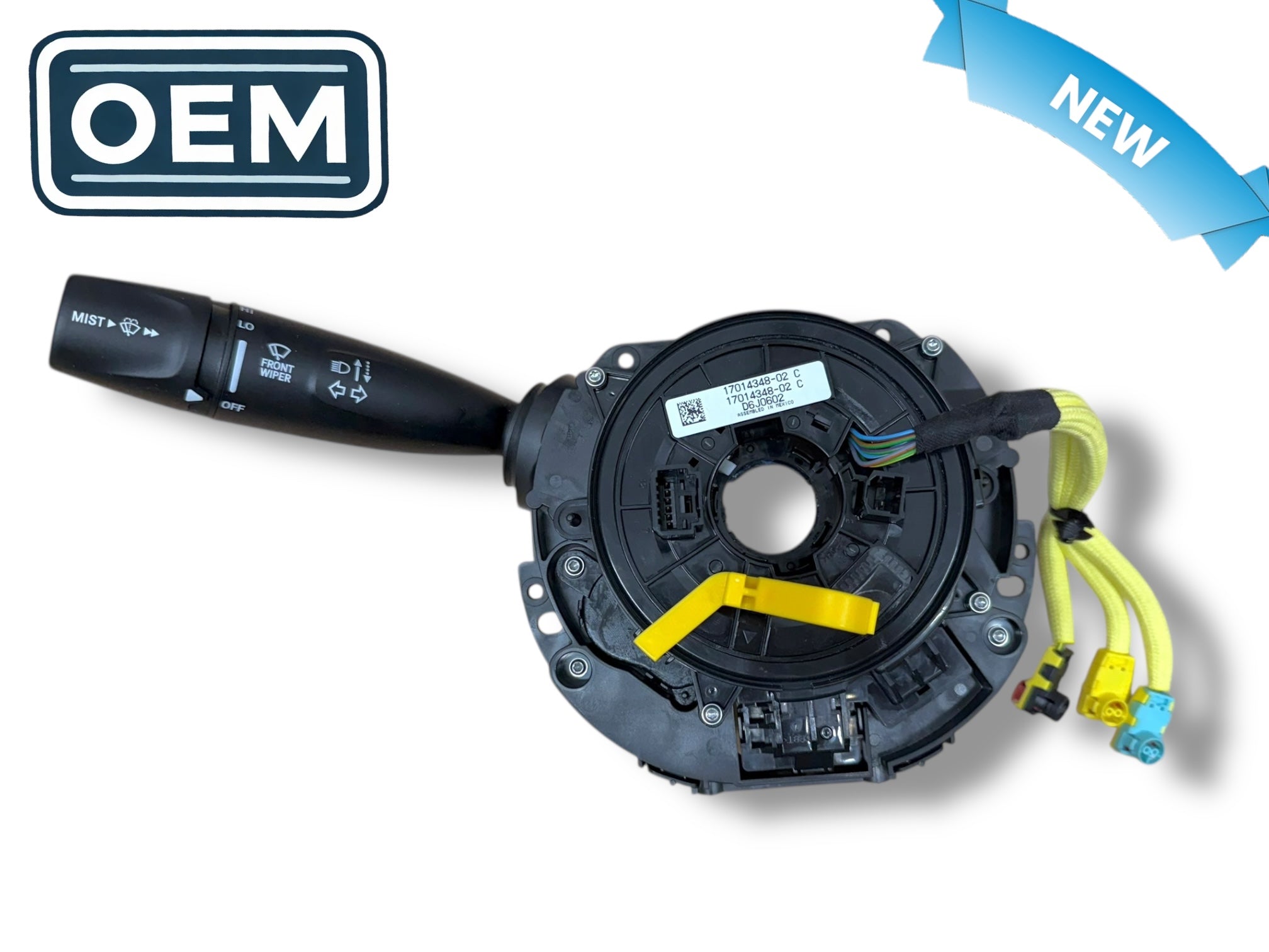 19-24 Ram 1500 Turn Signal Combination Switch With Clock Spring New Mopar OEM 68545657AB