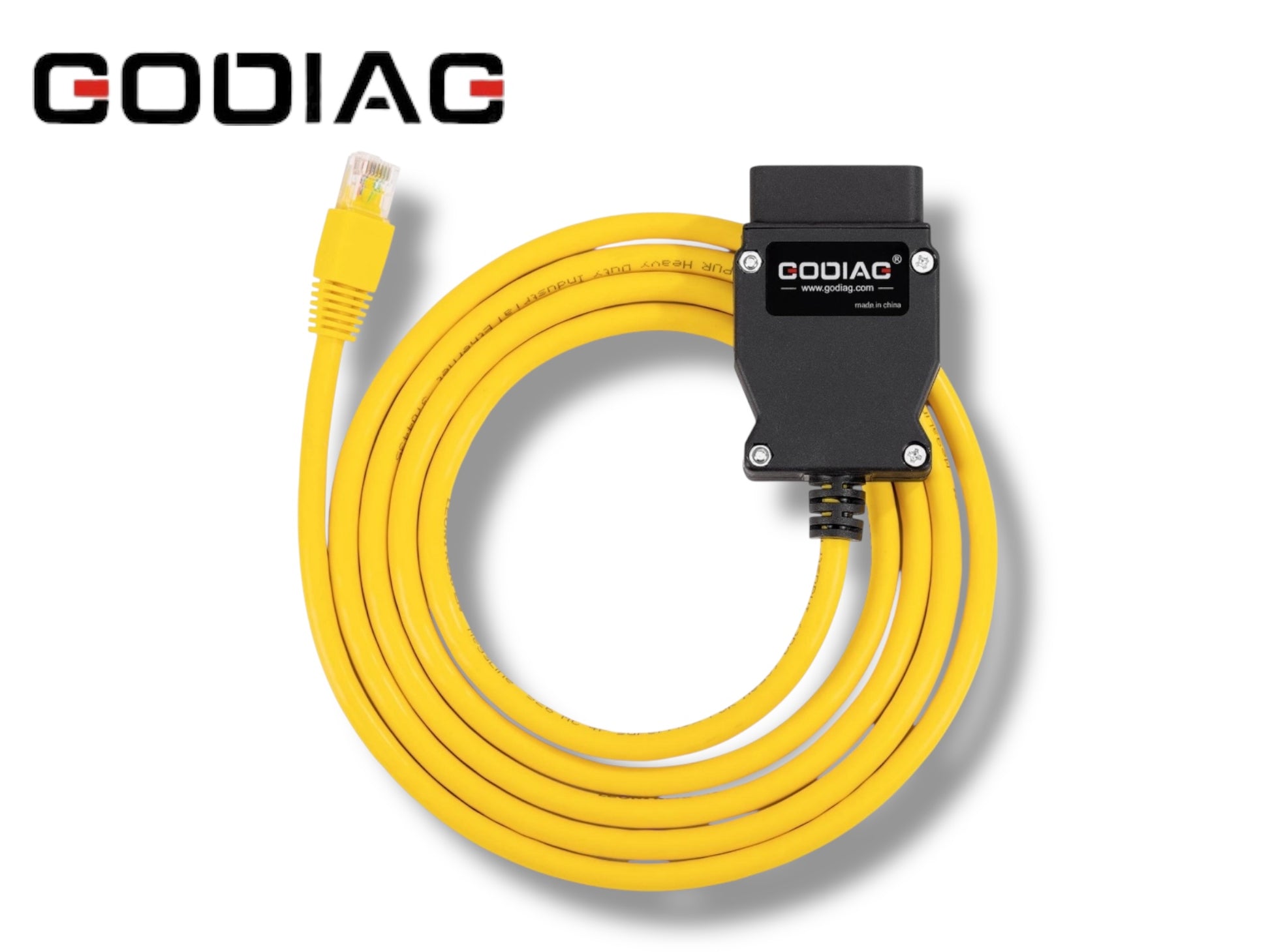 Godiag - GT109 -  DOIP ENET with Voltage Display for DOIP Diagnosis Programming Coding for Audi BMW Benz VW