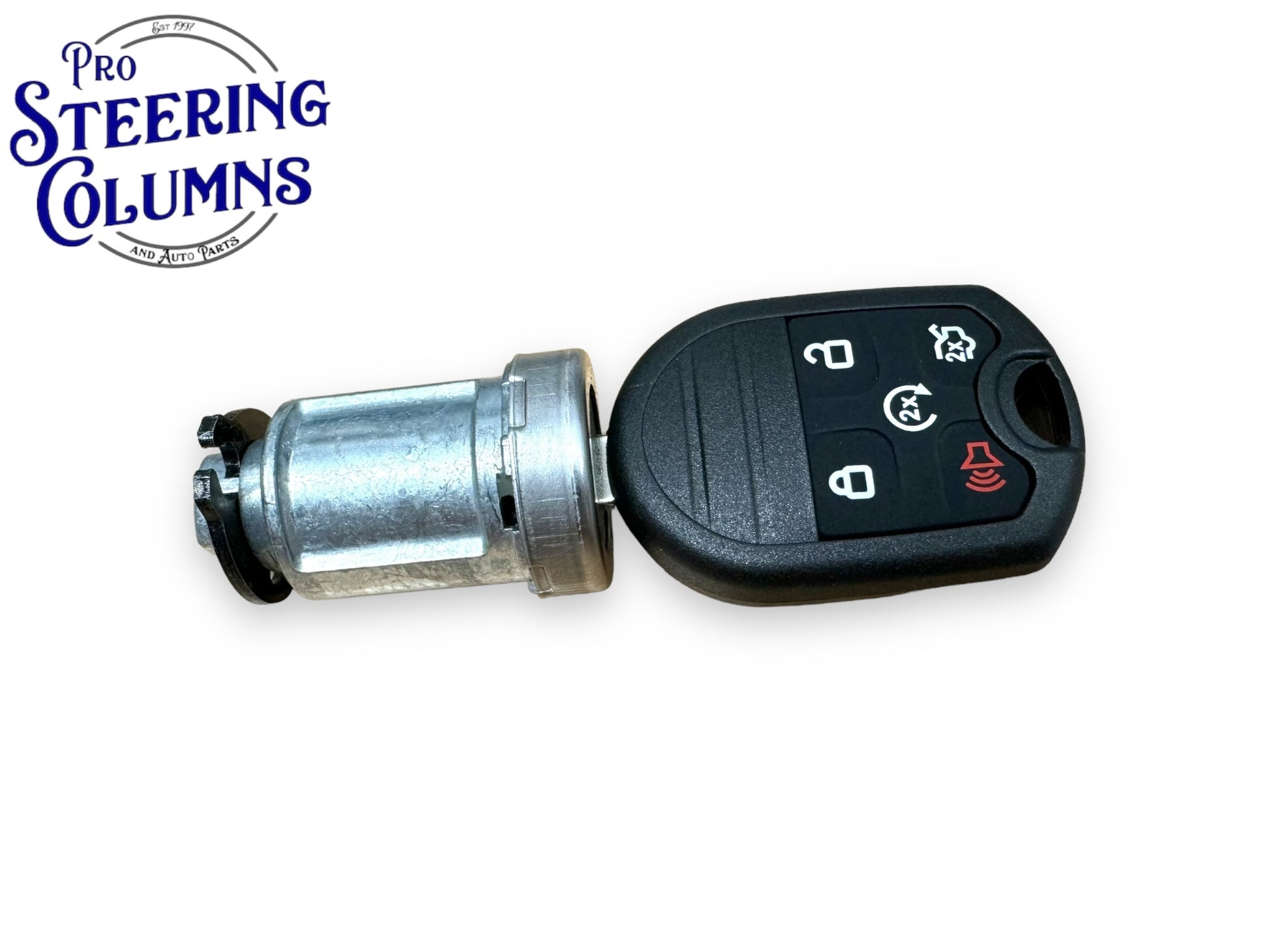 12-15 Explorer Expedition Flex Taurus Ignition Lock Cylinder With 2 Remote Keys New AU5Z-11582-B