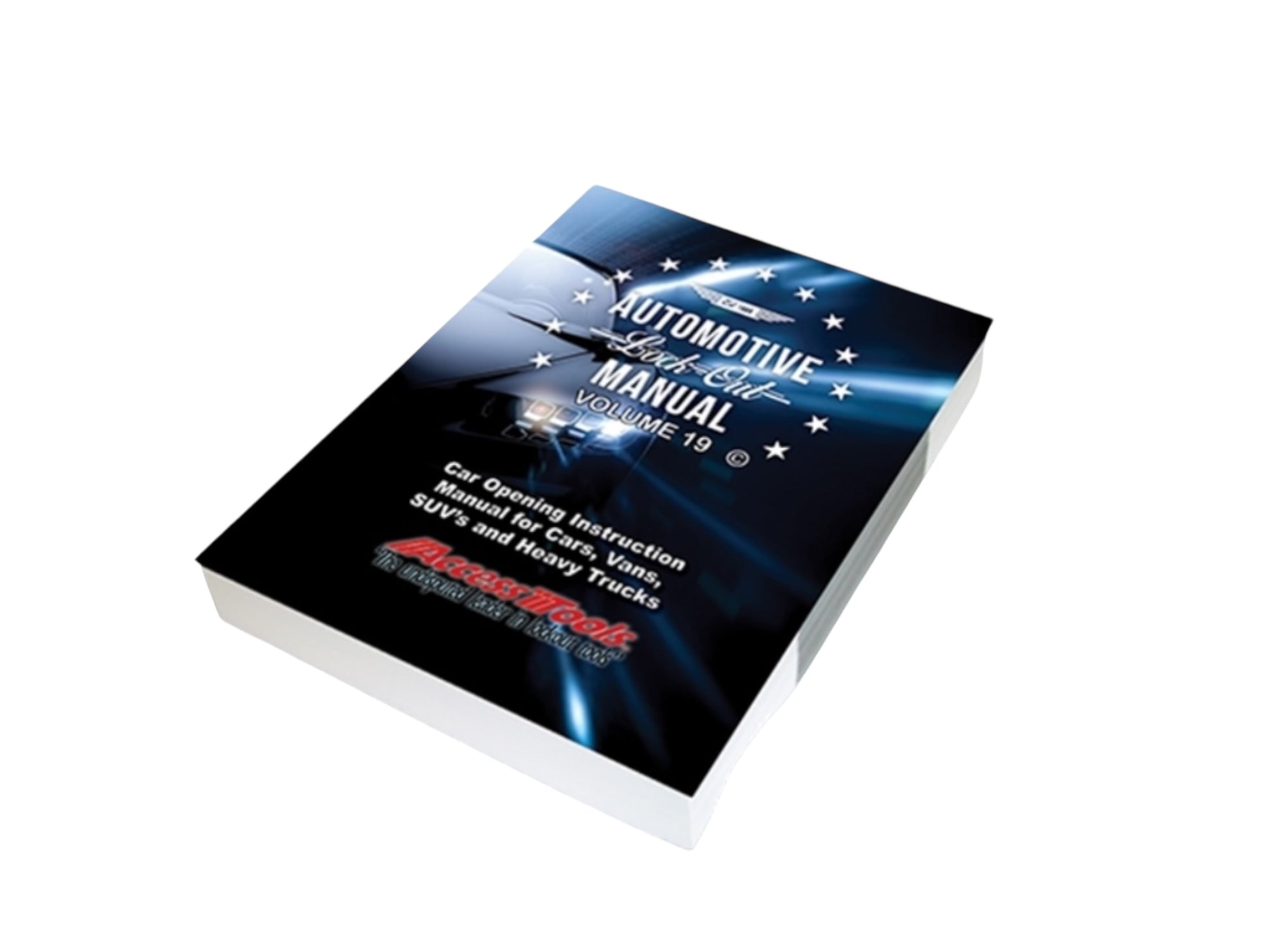 Access Tools Car Opening Manual — Book Format - Locksmith Course Resource (MS)