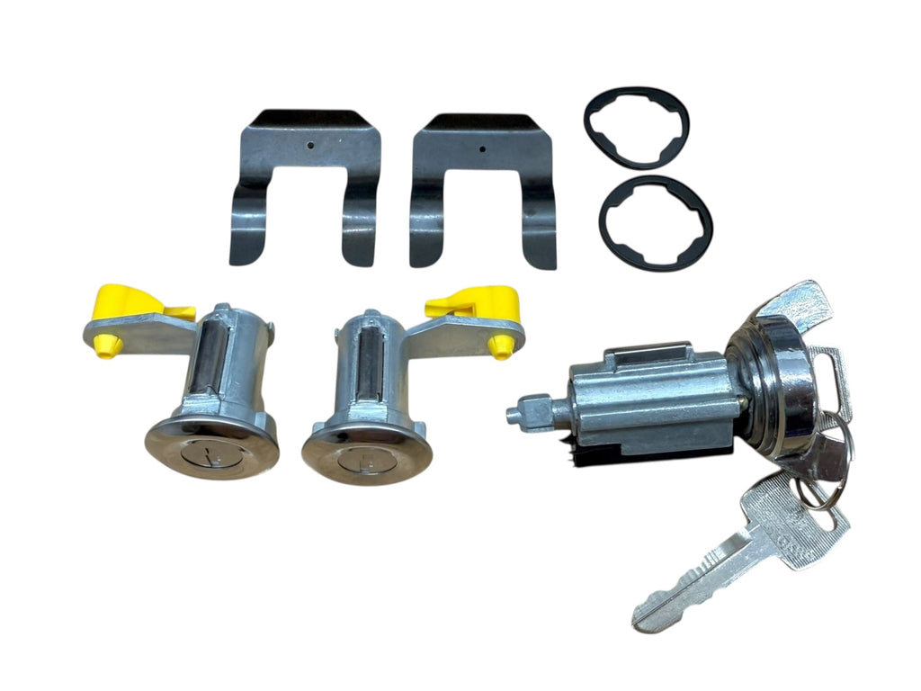 73-76 Mustang 73-75 Cougar Ignition & Door Lock Set Keyed Alike Built After 5/15/73