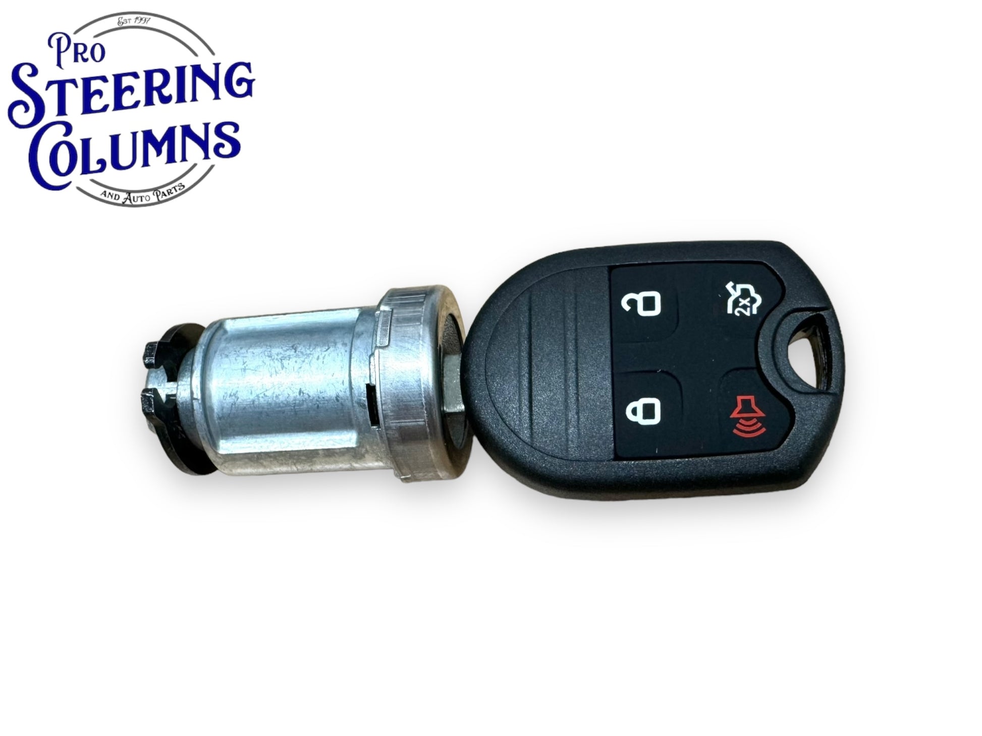 07 & Up Edge Fusion Mustang Navigator Ignition Lock Cylinder Switch With 2 Remote Keys New AU5Z-11582-B