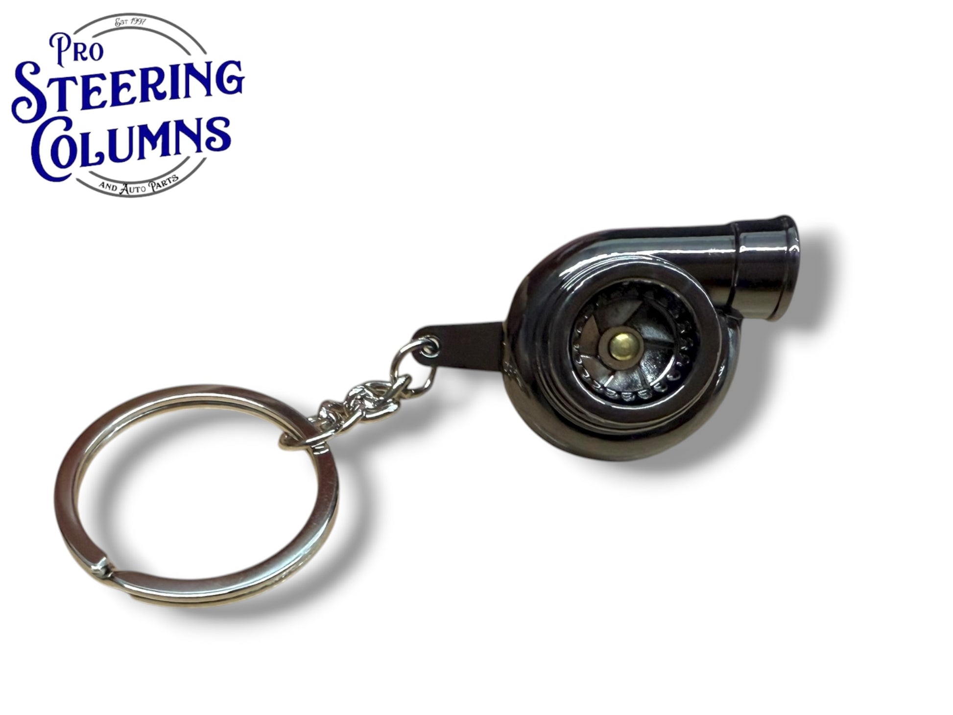 Turbo Key Chain - Gunmetal