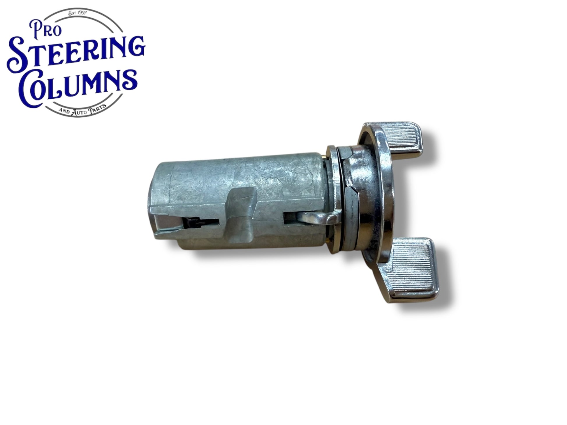 1972 & Up GM Ignition Lock Cylinder Bolt In 2 GM Logo Keys New PN: 12300443 (Aftermarket)