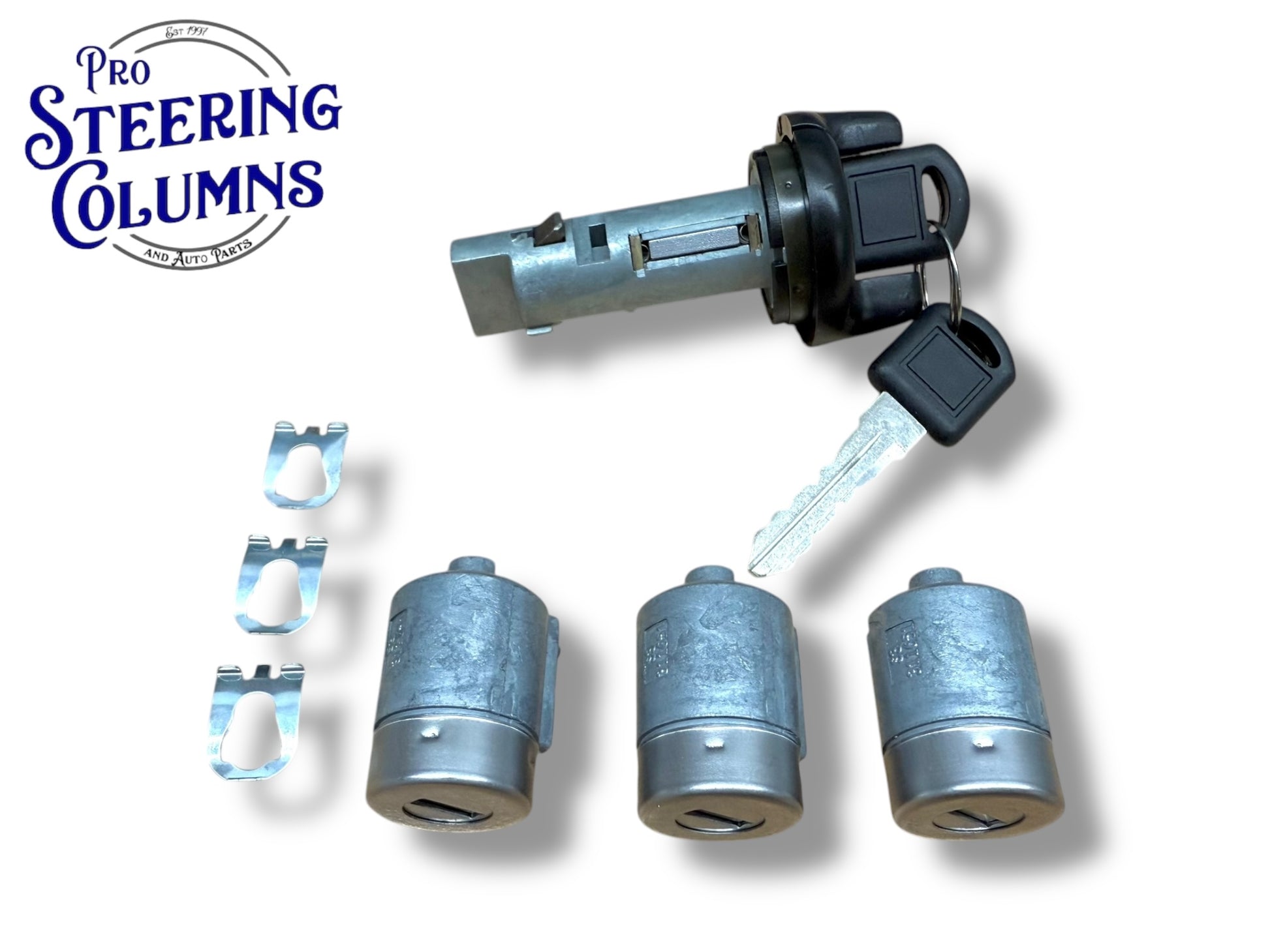 95-97 GM Tahoe Suburban Yukon Ignition & Door Lock Cylinder Set New