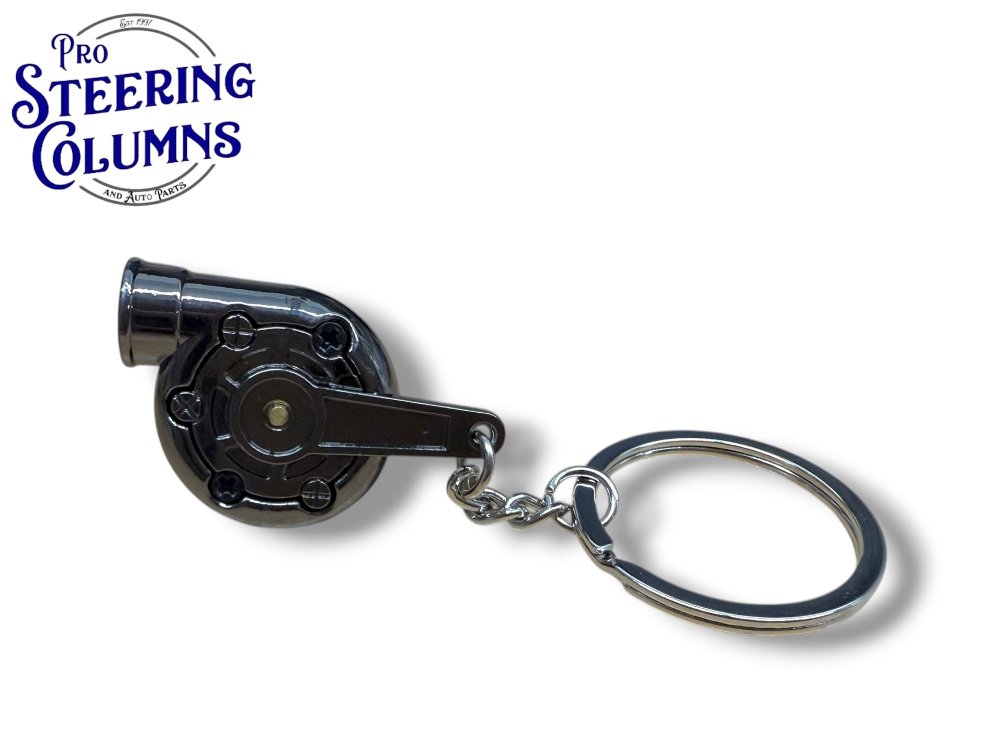 Turbo Key Chain - Gunmetal