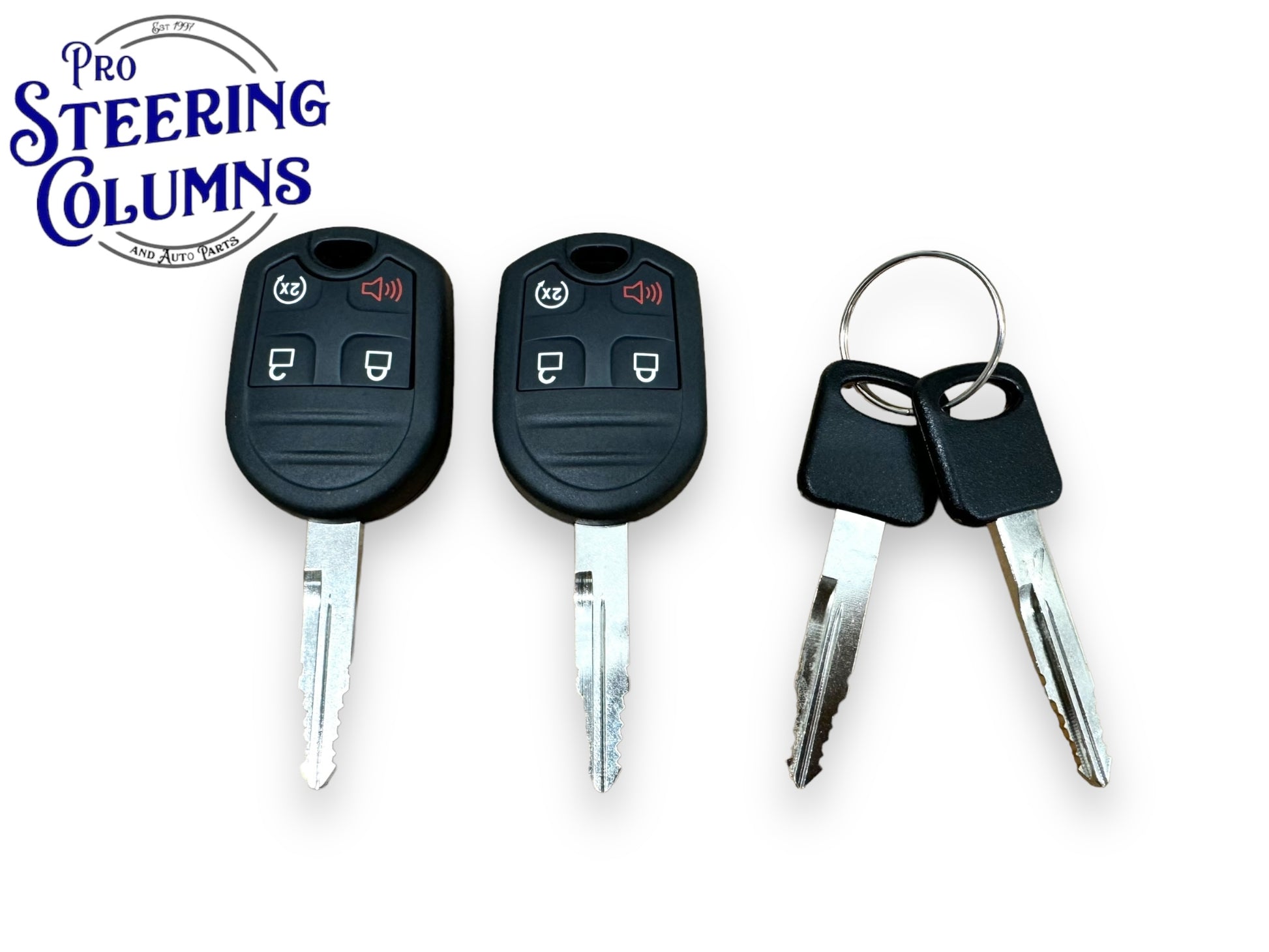 2011 & Up F-150 F-250 Expedition Navigator Ignition Lock Cylinder Switch With 2 Remote Keys New AU5Z-11582-B