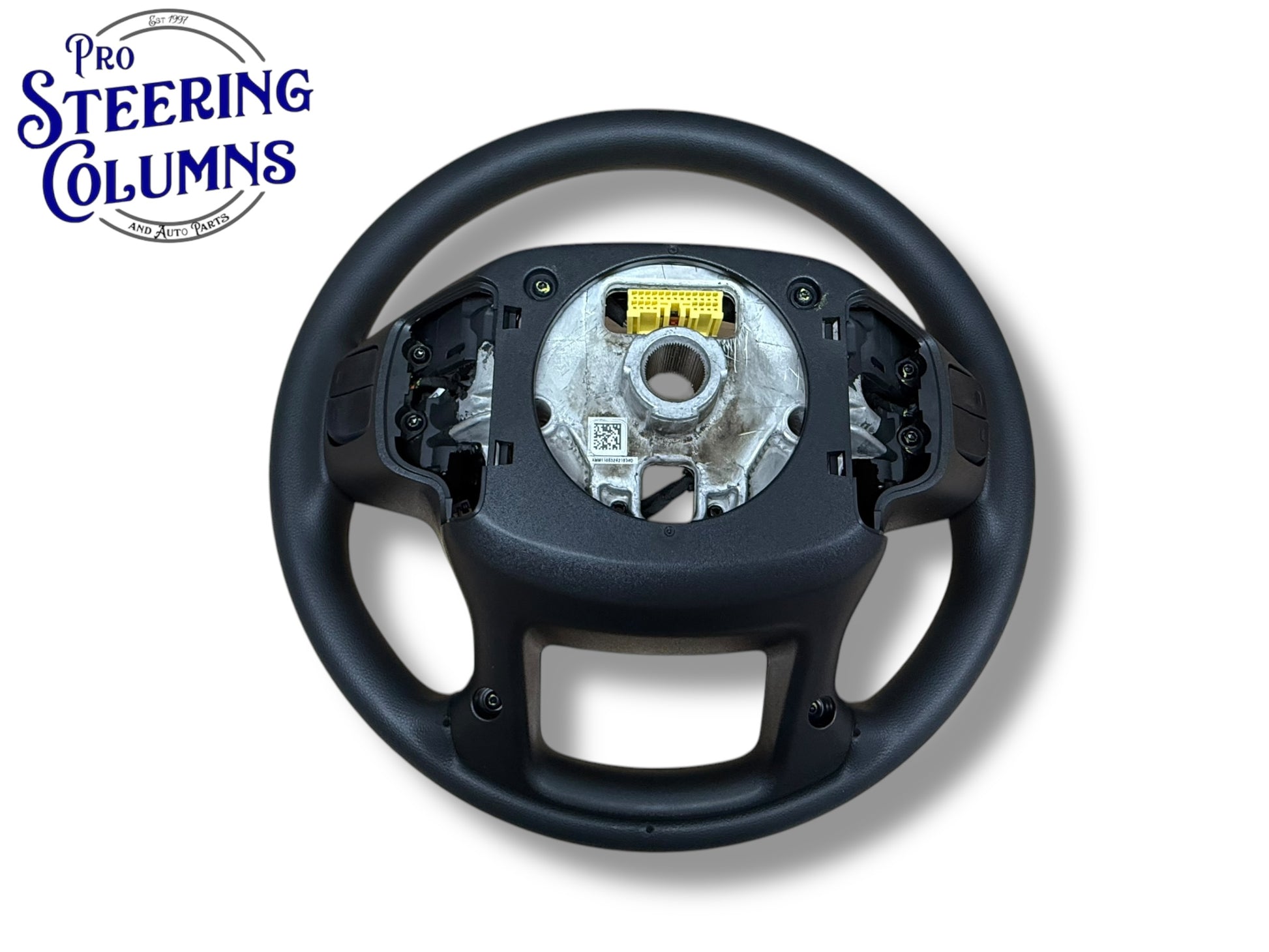 21-23 GM Silverado 1500 2500 3500 Steering Wheel Vinyl Black New OEM 85590466