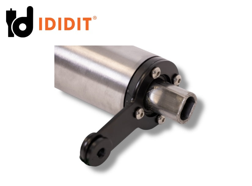 Ididit - Universal 33" Tilt Column Shift Steering Column - Paintable Steel - 1130330010