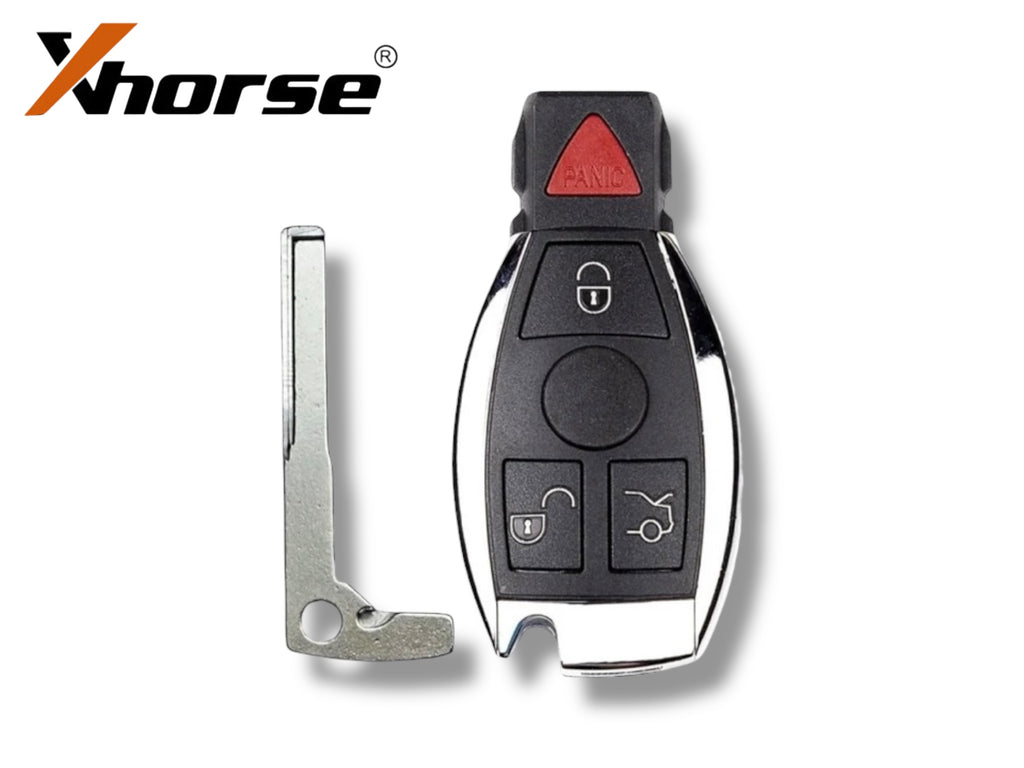 Xhorse 97-14 Mercedes Benz FBS3 Remote Fobik Keyless Go Comfort Access 4 Button 315-433 Mhz