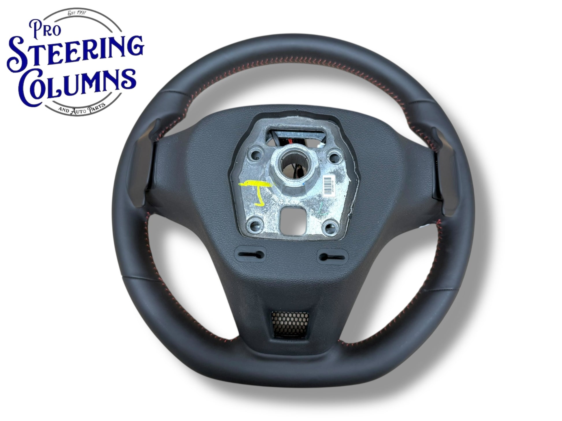 12-15 Chevrolet Camaro Black Leather Steering Wheel Paddle Shift New OEM 22896552