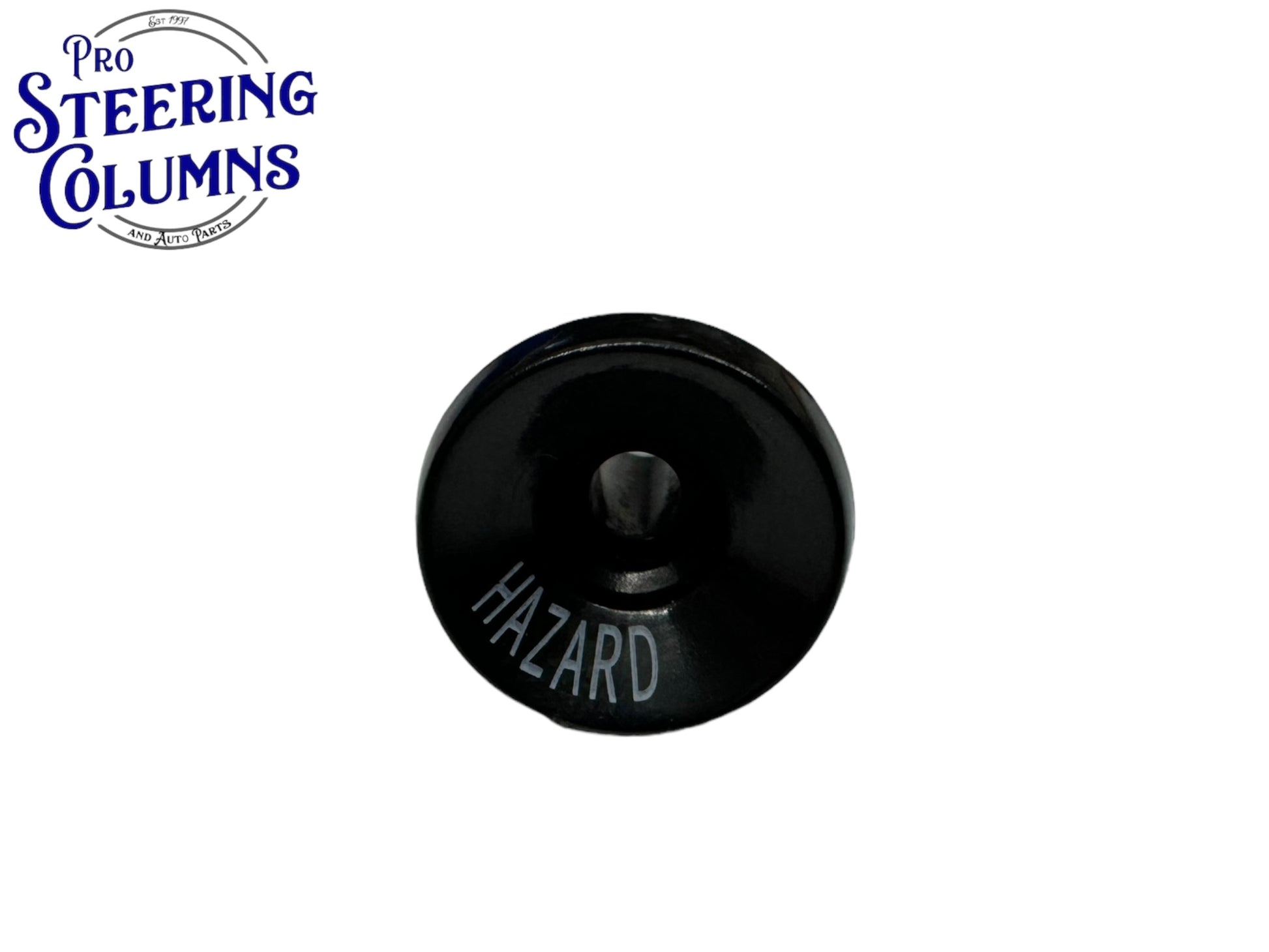 1969-1994 GM Corvette Camaro C/K Pickup Steering Column Black Hazard Button New HB103