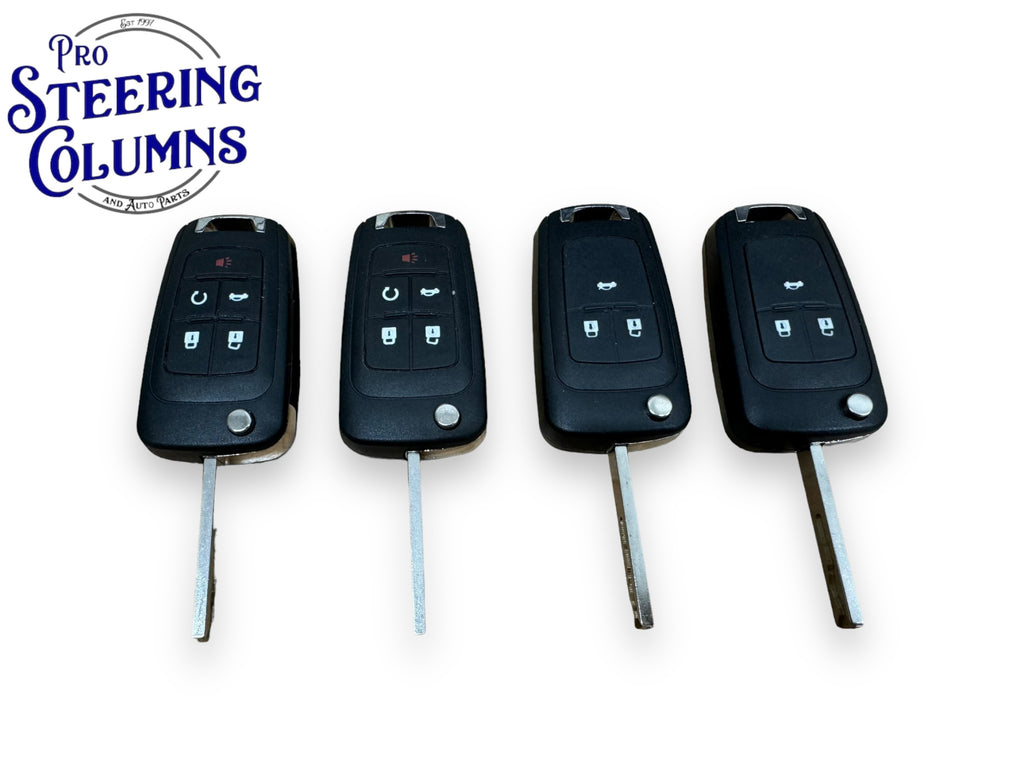 2010-2016 GM Camaro Cruze Ignition & Door Lock Cylinder Set With 4 Remote Keys New