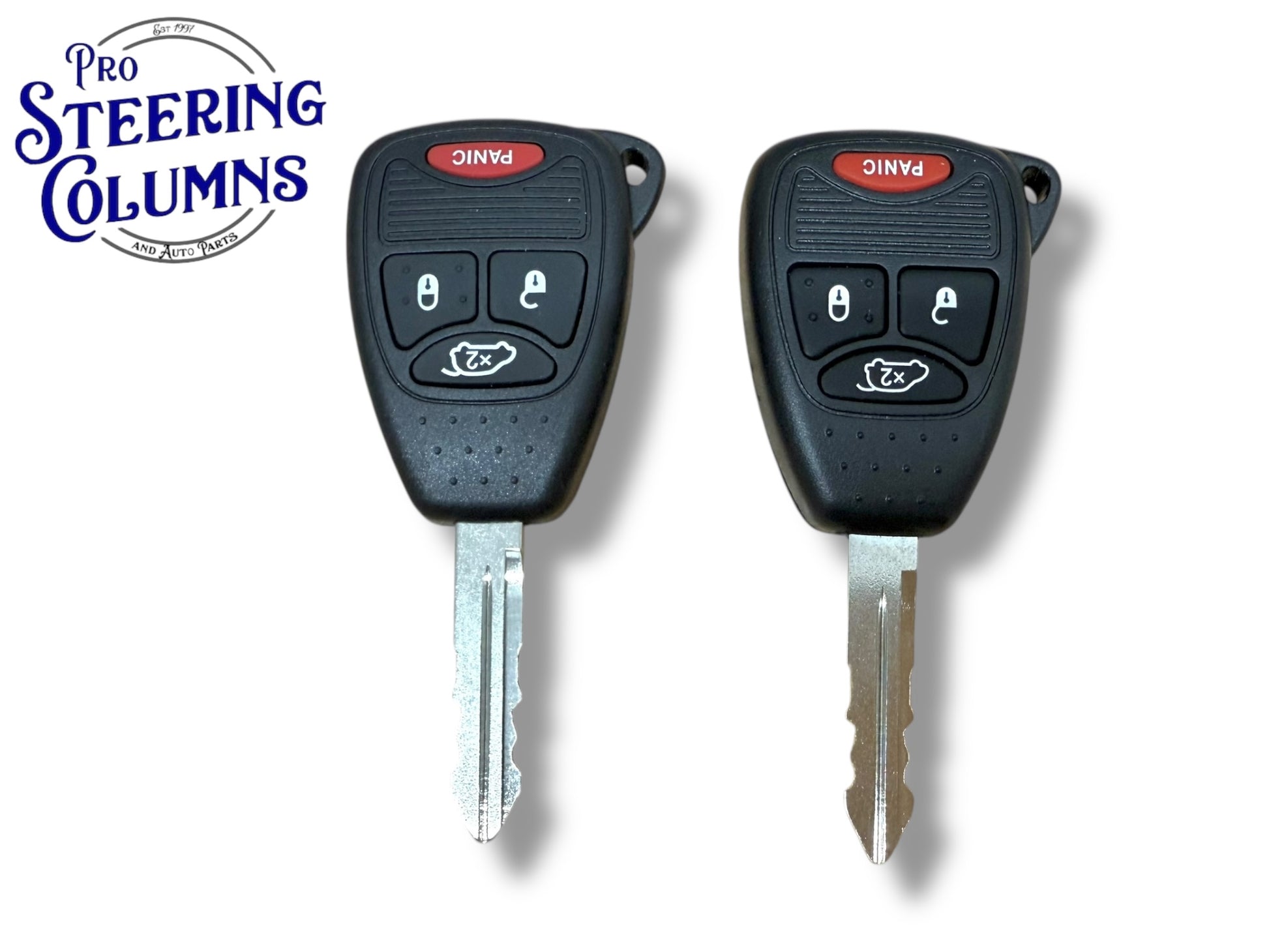 06-18 Chrysler Dodge Jeep Ignition Lock Assembly With 2 Remote Keys 4-Button New 68054822AB