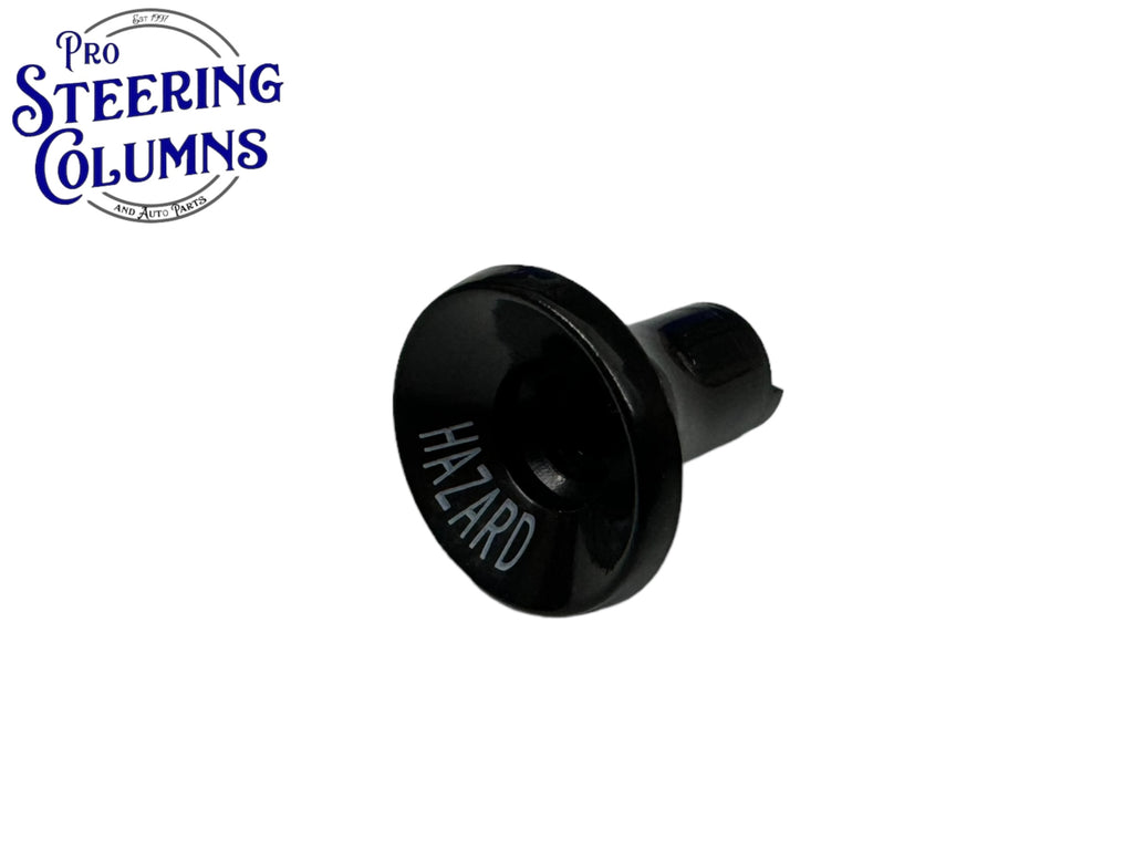 1969-1994 GM Corvette Camaro C/K Pickup Steering Column Black Hazard Button New HB103