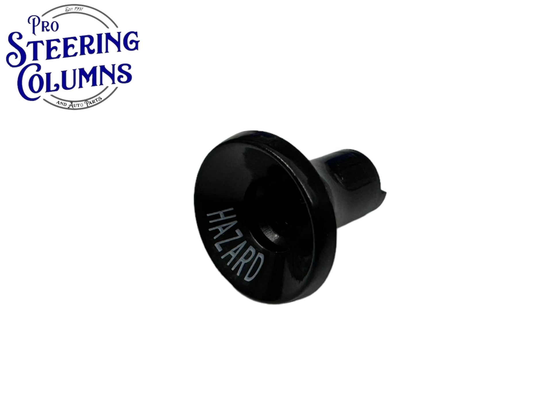 1969-1994 GM Corvette Camaro C/K Pickup Steering Column Black Hazard Button New HB103