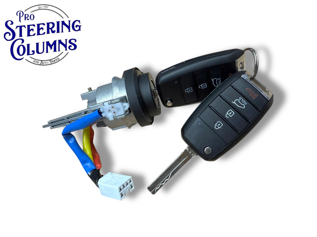 14-19 Kia Soul Ignition Lock Cylinder Switch 2 Remote Keys New