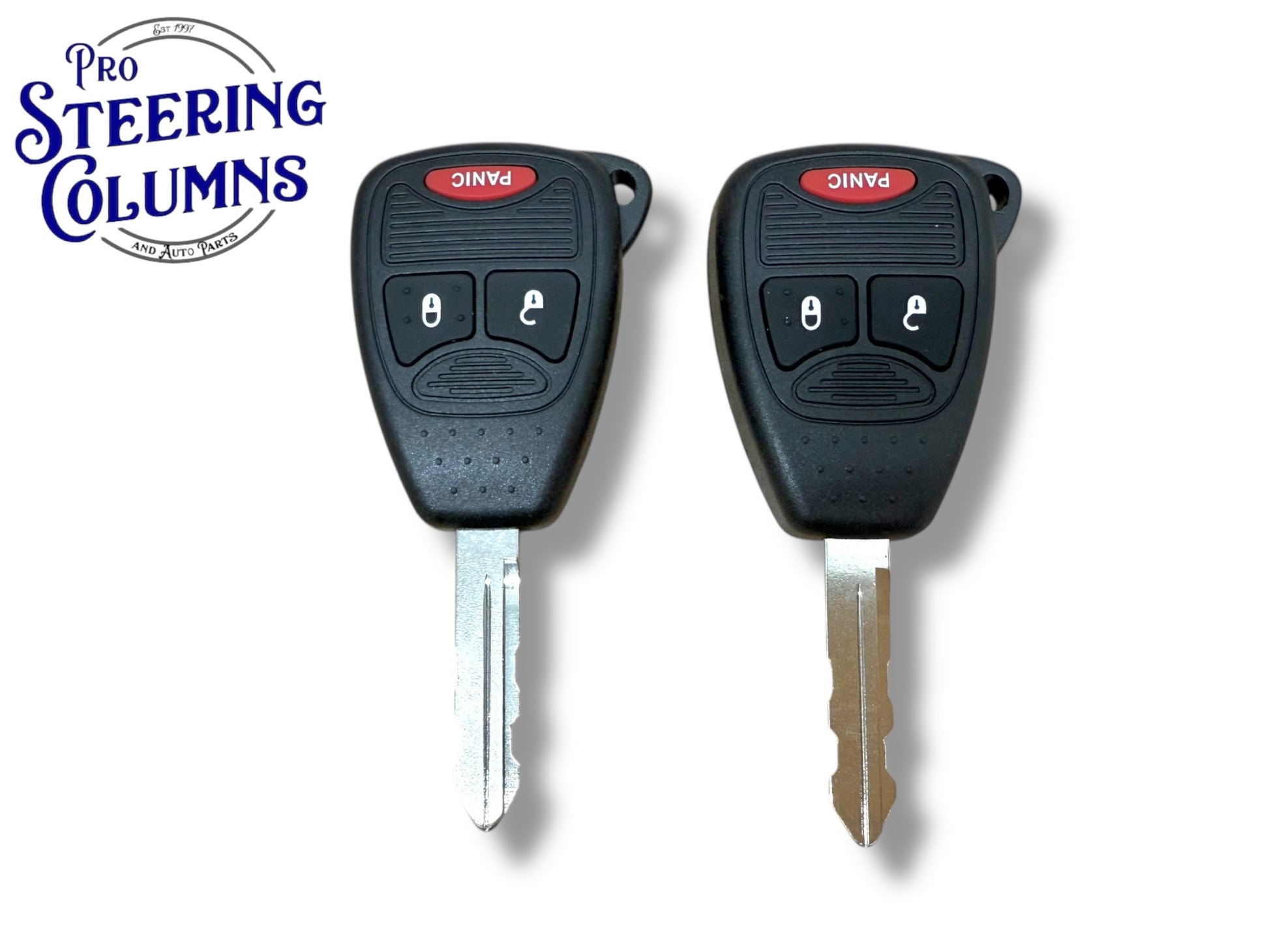 06-18 Chrysler Dodge Jeep Ignition Lock Assembly With 2 Remote Keys 3-Button New 68054822AB