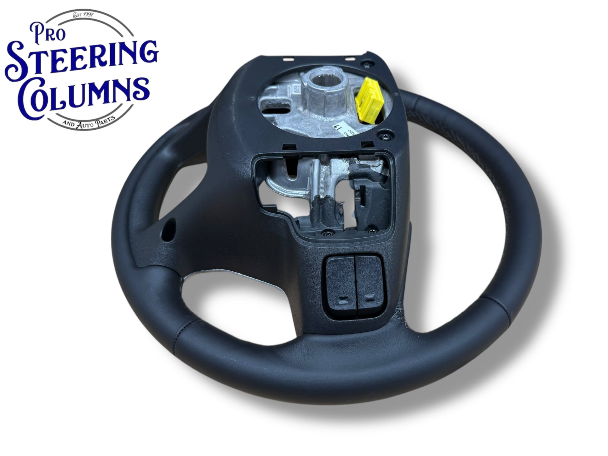 19-23 GM Silverado 1500 Steering Wheel Leather Black With Heat New OEM 84946341