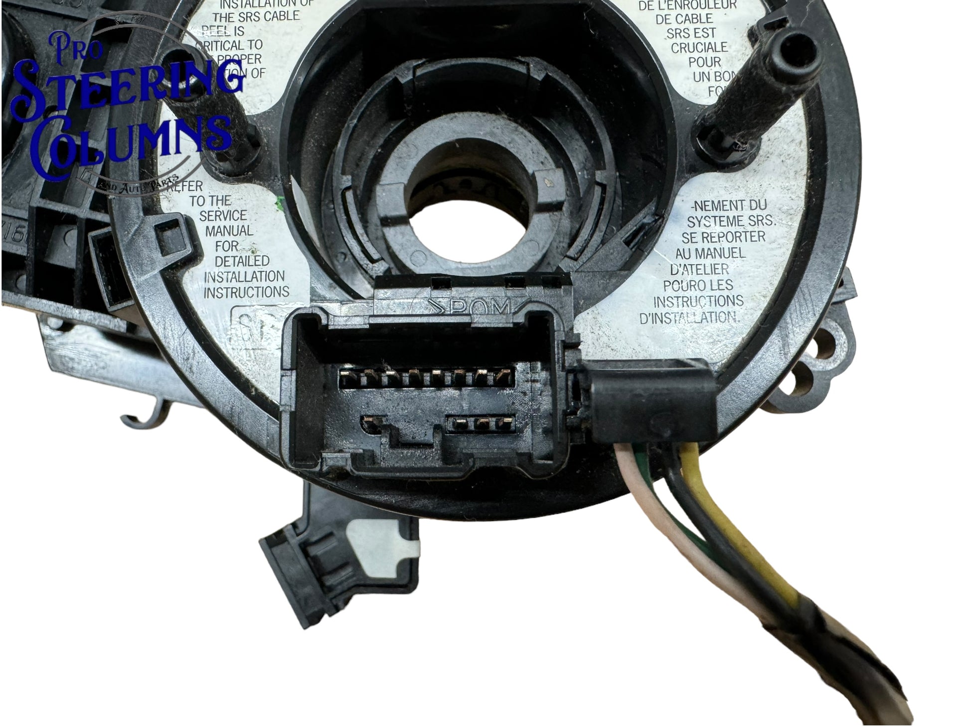 06-08 Honda Ridgeline Turn Signal Wiper Combination Assembly With Clock Spring & Angle Sensor Used OEM
