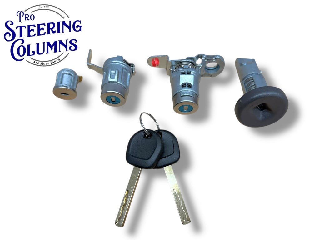 2014-2019 GM Silverado Sierra Ignition Door & Tailgate Lock Cylinder Set (Aftermarket)
