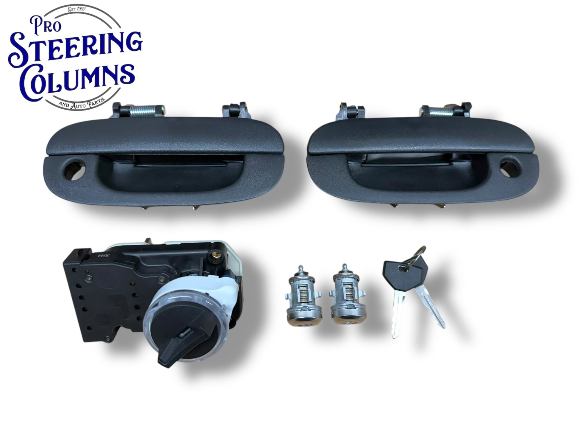 94-01 Dodge Ram 1500 2500 3500 Ignition Door Lock & Handle Repair Kit Aftermarket